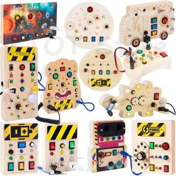 Montessori Busy Board Circuit LED Light
