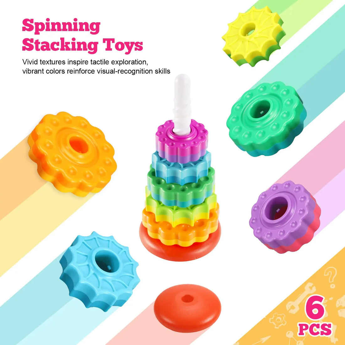 Baby Spinning Stacking Toys