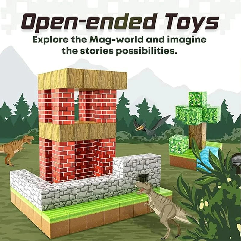 DIY Magnetic Building Blocks