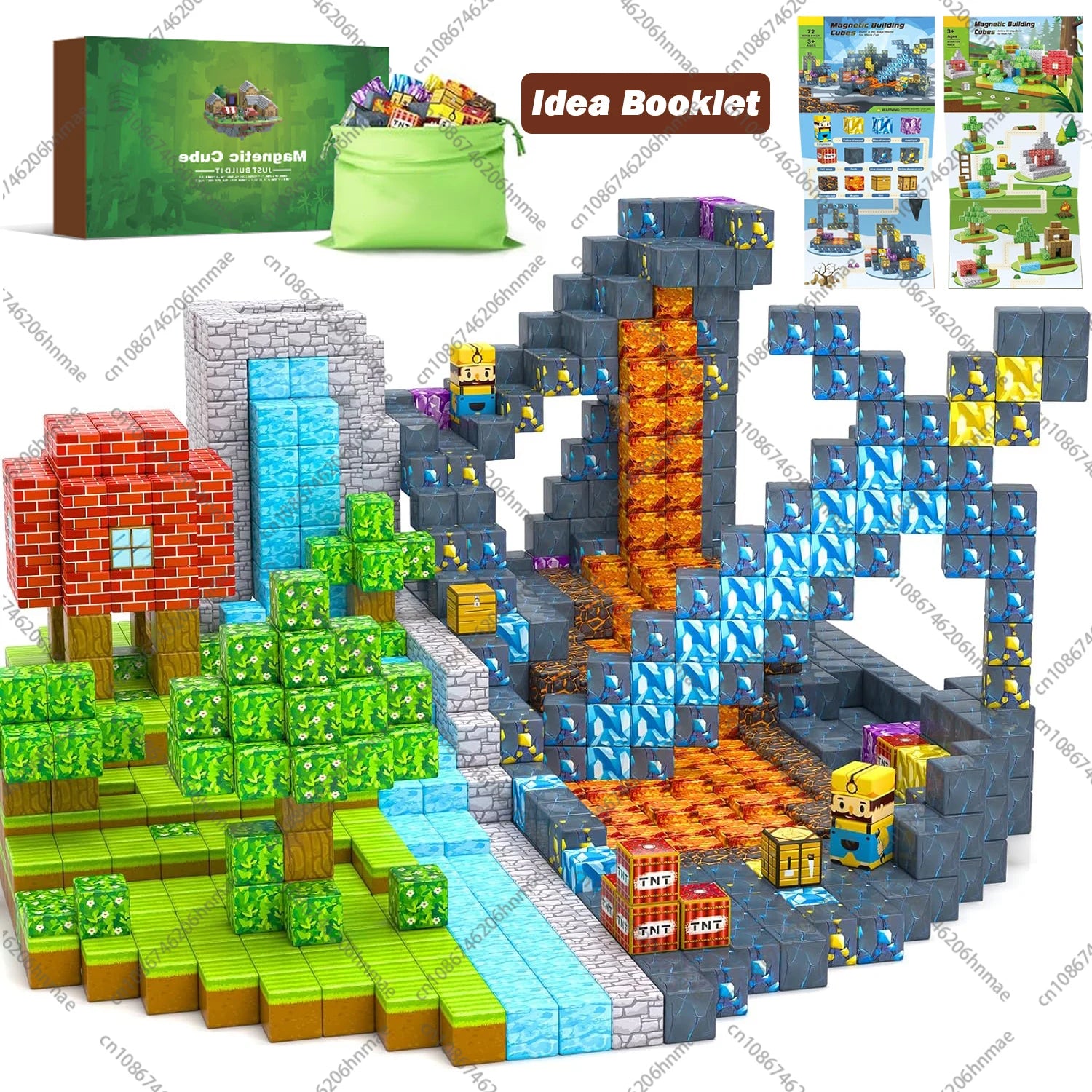 DIY Magnetic Building Blocks