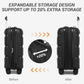 Raviat® Expandable Hardshell Spinner Luggage – 4-Wheel Durable Travel Suitcase with TSA Lock