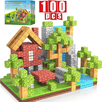 100pcs Magnetic Blocks Toy